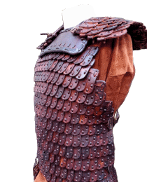 lamellar cuirass leather scales